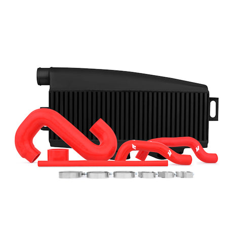 Mishimoto MMTMIC-WRX-01BKRD Top-Mount Intercooler Kit  Black W/ Red Pipes  Fits Subaru WRX/STI 2002-2007
