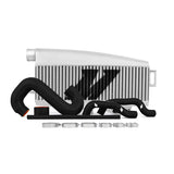 Mishimoto MMTMIC-WRX-01SLBK Top-Mount Intercooler Kit  Silver W/ Black Pipes  Fits Subaru WRX/STI 2002-2007