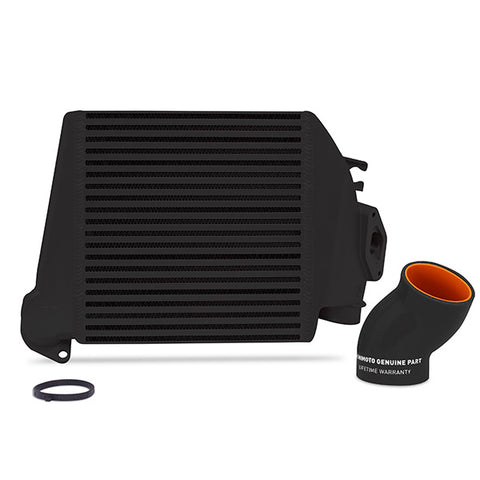 Mishimoto MMTMIC-WRX-08BKBK Top-Mount Intercooler  Black Cooler Black Hoses  Fits Subaru WRX 2008-2014