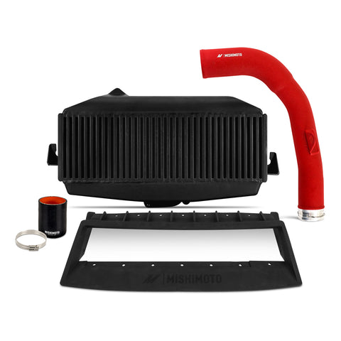 Mishimoto MMTMIC-WRX-22KBKRD Top-Mount Intercooler Kit  Red Pipe  Fits Subaru WRX 2022+