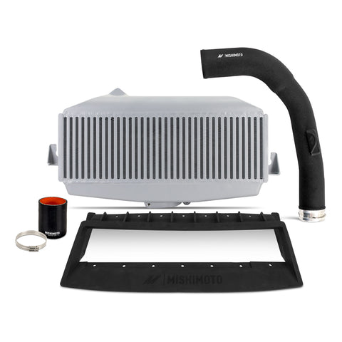Mishimoto MMTMIC-WRX-22KSLBK Top-Mount Intercooler Kit  Black Pipe  Fits Subaru WRX 2022+