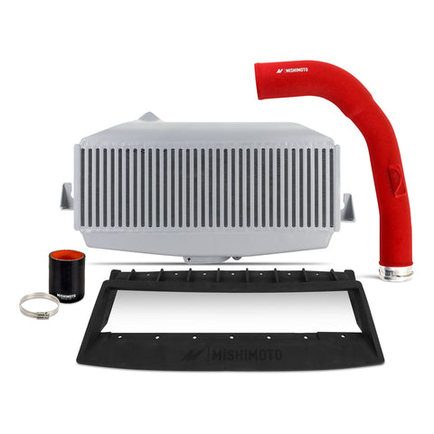 Mishimoto MMTMIC-WRX-22KSLRD Top-Mount Intercooler Kit  Red Pipe  Fits Subaru WRX 2022+