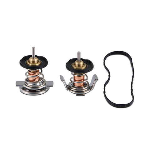 Mishimoto MMTS-F2D-08H Thermostat  High-Temp  Set Of 2  Fits Ford 6.4L Powerstroke 2008-2010