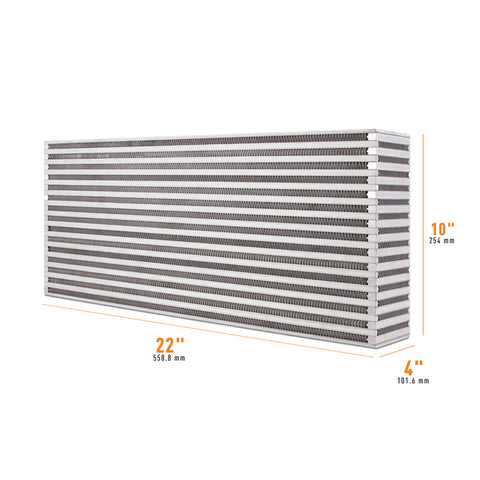 Mishimoto MMUIC-11 Universal Air-to-Air Race Intercooler Core 22 In X 10in X 4in