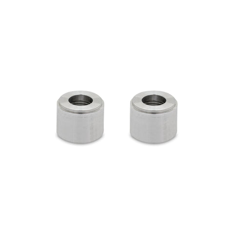 Mishimoto MMWB-14 1/4in NPT Weld-on Bung  Aluminum  Pack Of 2