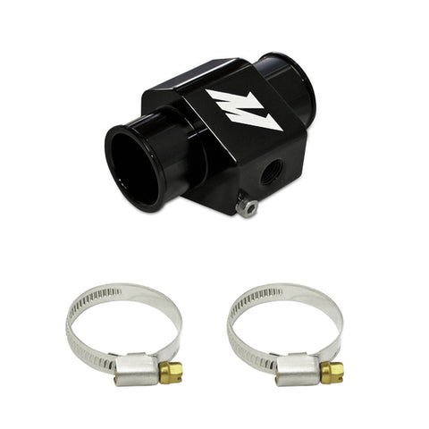 Mishimoto MMWHS-28-BK Water Temperature Sensor Adapter  Black  28mm