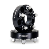 Mishimoto MMWS-001-450BK Wheel Spacers  Black  5X114.3  70.5mm Center Bore  M14 X 1.5  45mm