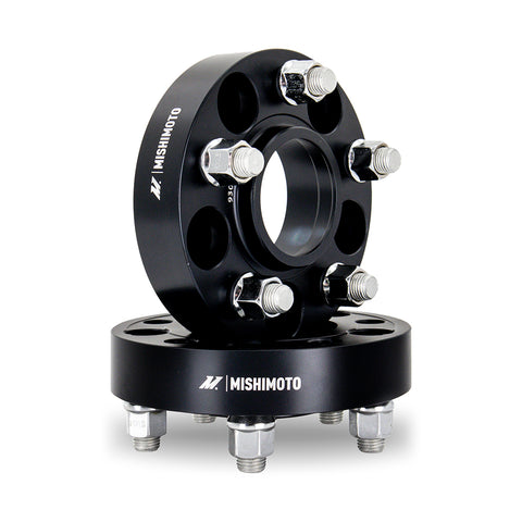 Mishimoto MMWS-001-450BK Wheel Spacers  Black  5X114.3  70.5mm Center Bore  M14 X 1.5  45mm