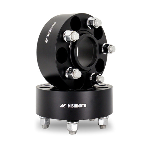 Mishimoto MMWS-008-500BK Wheel Spacers  Black  5x100  56.1 Center Bore  M12x1.25  50mm