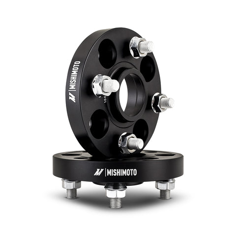 Mishimoto MMWS-011-150BK Wheel Spacers  Black  4x100  56.1 Center Bore  M12x1.5  15mm