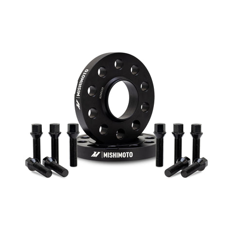 Mishimoto MMWS-014 Wheel Spacers  Black  5x112  15mm  Fits BMW M3/M4 2015-2020