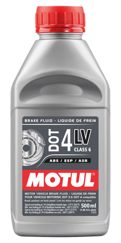 Motul DOT 4 LV 12X0.500L US CAN