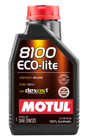 Motul 8100 ECO-LITE 0W20 12X1L