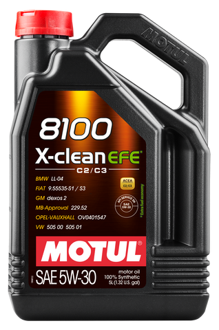 Motul 8100 X-CLEAN EFE 5W30 4X5L