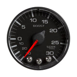 2-1/16 In. BOOST/VACUUM 30 IN HG/30 PSI SPEK-PRO BLACK/BLACK