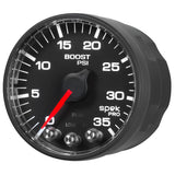 2-1/16 In. BOOST 0-35 PSI SPEK-PRO BLACK/BLACK