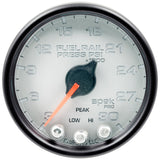 2-1/16" FUEL RAIL PRESSURE 3-30K PSI SPEK-PRO SILVER/BLACK