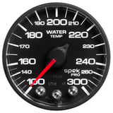 2-1/16" WATER TEMPERATURE 100-300 °F SPEK-PRO BLACK/BLACK ECU