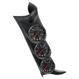PILLAR KIT 0-35 PSI/0-2000 °F/100-300 °F 01-07 GM FULL-SIZE TRUCK W/ SPEAKER SPEK-PRO BLACK DIAL BLACK BEZEL FLAT ANTIGLARE LENS