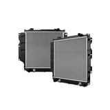 Mishimoto R1015 Replacement Radiator  Fits Jeep Wrangler YJ  L4  & L6 OEM 1987-1995