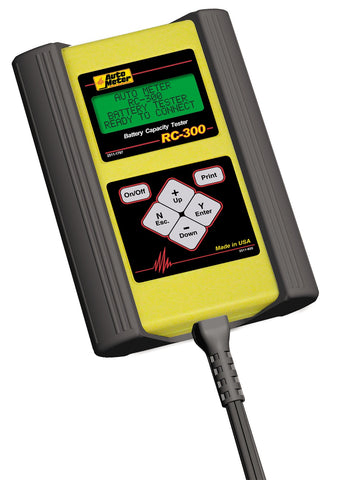 RC-300; Technician Grade Intelligent Handheld SLA And STANDBY Battery Tester For 6V & 12 Applications