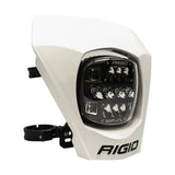 RIGID Adapt XE Number Plate WhiteSingle