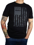 RIGID T-Shirt US Flag Black Large