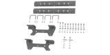 CUSTOM INSTALLATION MOUNTING BRACKET KIT FOR 5TH WHEEL HITCH