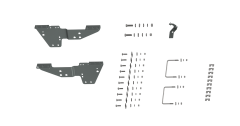 RVR2500 CUSTOM INSTALLATION KIT FOR UNIVERSAL MOUNTING RAILS FOR SOME GM TRUCKS