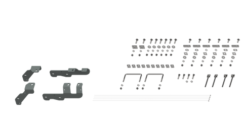 RVR2604 CUSTOM INSTALLATION KIT FOR UNIVERSAL MOUNTING RAILS FOR SOME RAM TRUCKS