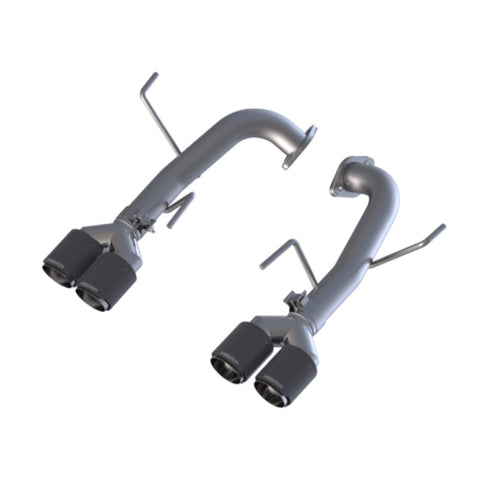MBRP Exhaust 2.5" Axle Back Dual Split Rearwith Carbon Fiber Tips T304