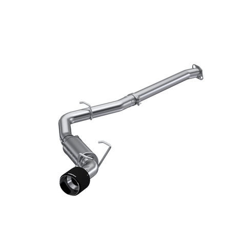 MBRP Exhaust 3" Cat Back Single Rear Exit T304 With CF Tips