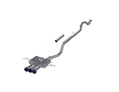 MBRP Exhaust 3" Cat Back Triple Rear Exit T304 BE Tips