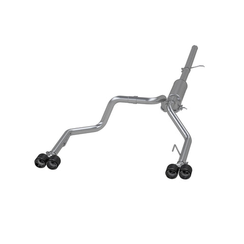 MBRP Exhaust 3in. Cat Back; 2.5in. Dual Split Rear; T304