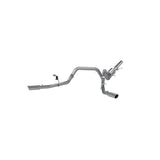 MBRP Exhaust 3in. Cat Back; Dual Split Side; T409