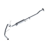 MBRP Exhaust 3in. Cat Back; Single Side; AL