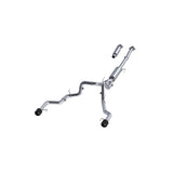 MBRP Exhaust 3in. Cat Back; Dual Split Rear; T304