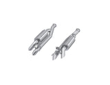 MBRP Exhaust 2.5in. Cat-Back; Dual Split Quad Rear; Active; T304