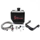 Snow Performance 2.5 Gal. Water-Methanol Tank Upgrade Braided Stainless Line (w/brackets Solenoi