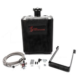 Snow Performance 7 Gal. Water-Methanol Tank Upgrade Braided Stainless Line (w/brackets Solenoid