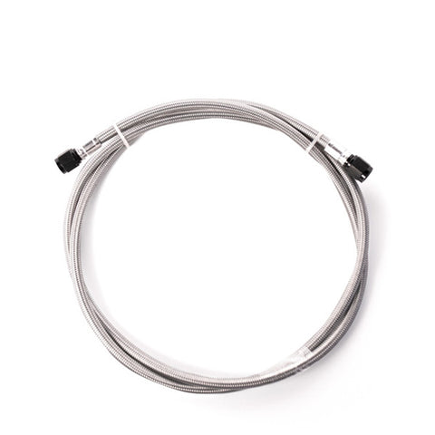Snow Performance 2' Stainless Steel Braided Water Methanol Line (4AN BLACK)