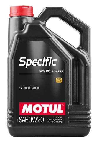 Motul SPECIFIC 508 00 509 00 0W20 4X5L