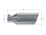 7" EXHAUST TIP