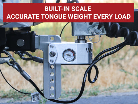 Weigh Safe 10" Drop Hitch With 2.5" Shank Keyed Alike WS05 WS11 WS12 Included
