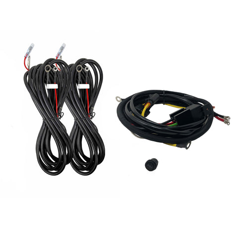 KC HiLiTES Profile SideCast Four-Light Wiring Kit 05-23 Toyota Tacoma Double Cab - 92403