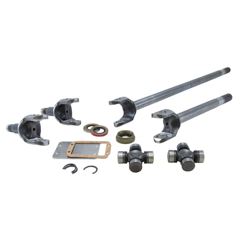 Yukon Chromoly Front Axle & Grizzly Locker Kit Dana 30 Super Joints