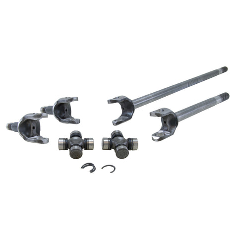Yukon Chromoly Front Axle Kit For Dana 30 Diff 27/30 Spline 1310 U-Joint