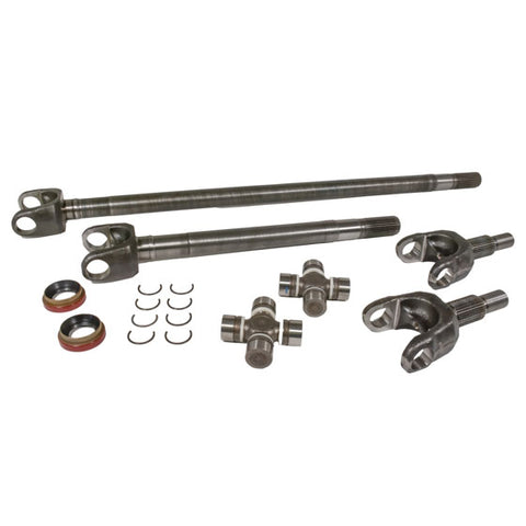 Yukon Chromoly Front Axle Kit For Dana 30 Both Sides 30 Spline 733X U-Joints