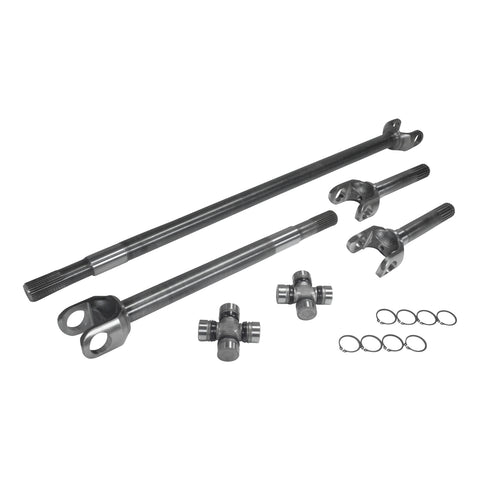 Yukon Chromoly Front Axle Kit GM 8.5” Both Sides 19/28 Spline 1310 U-Joints