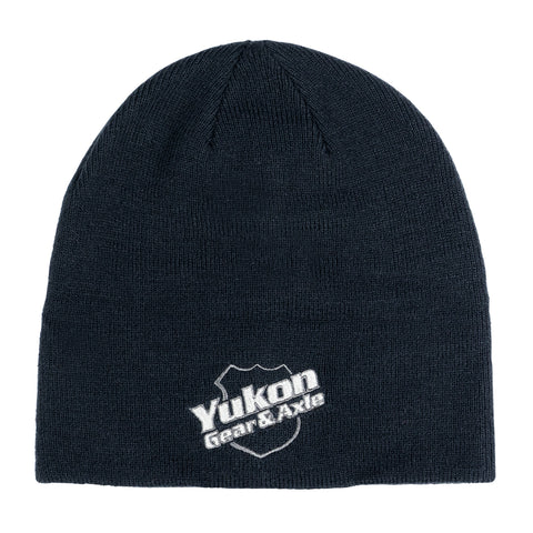 Soft Yukon Beanie With Logo Deep Navy Blue
